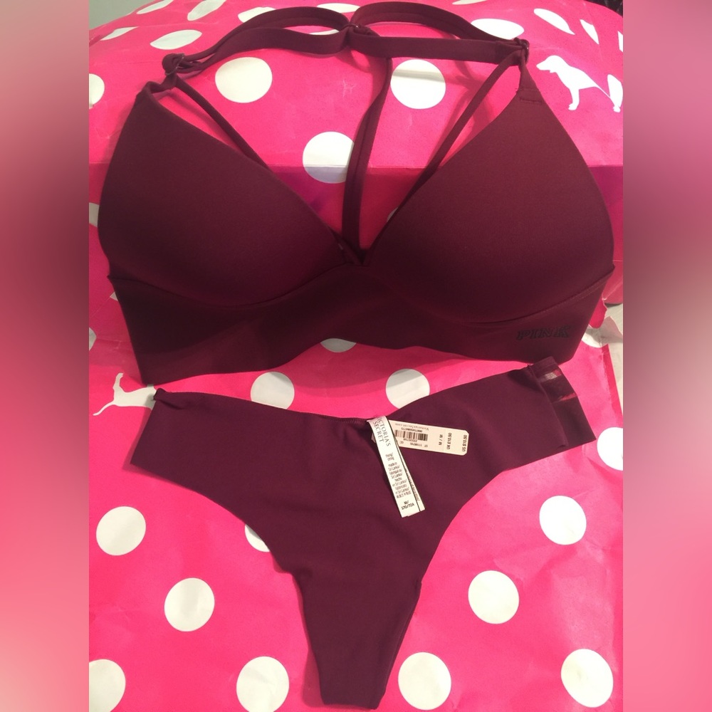 Victoria's Secret PINK Bralette and Panty Set. NWT
